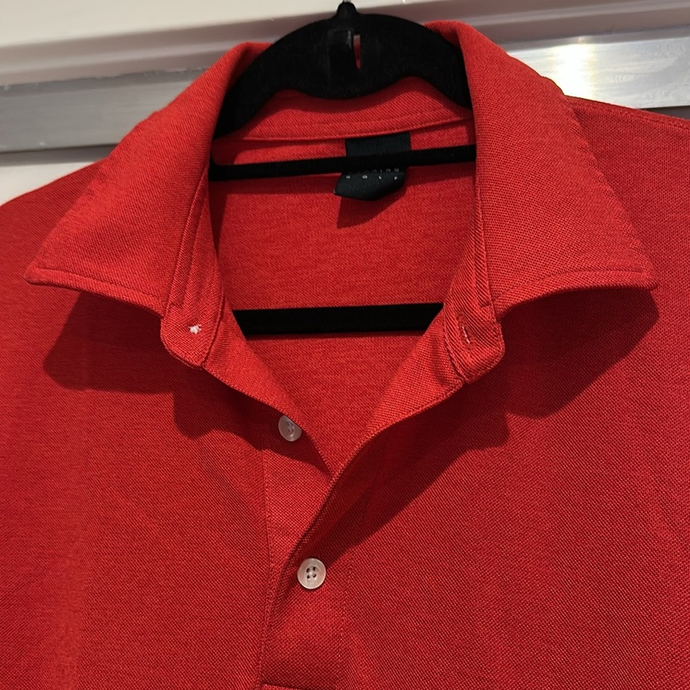 Dunning Golf Classic Red Polo Shirt - Picture 4 of 10
